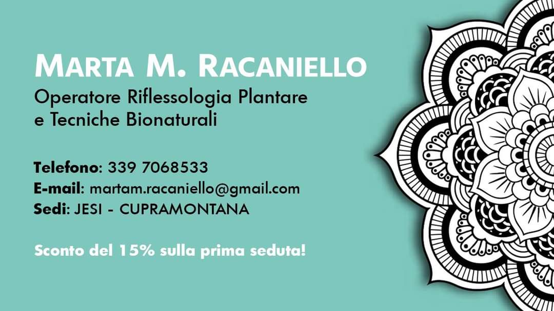 Marta M. Racaniello - Riflessologia plantare e trattamenti bionaturali · Foto 7